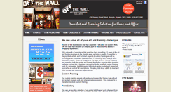 Desktop Screenshot of offthewallarttoronto.com